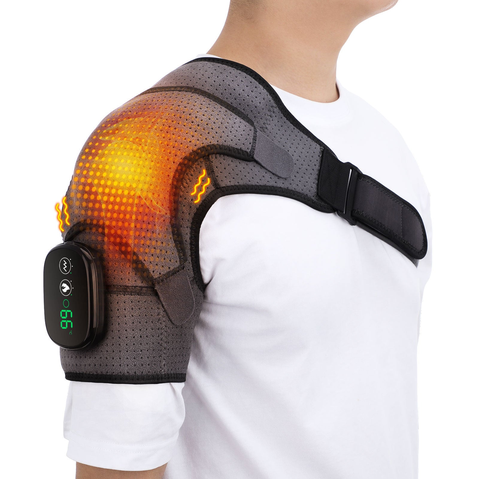 USB Rechargeable Shoulder Massage For Arm Muscle Relaxation