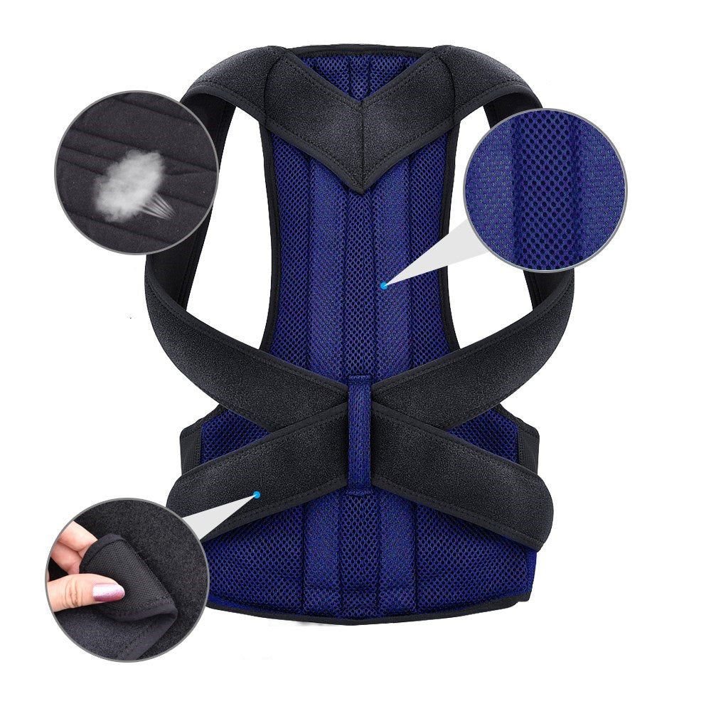 Back Correction Band Three-color Double Bone Invisible