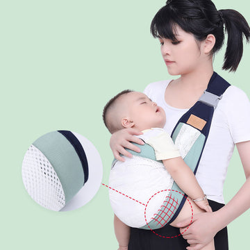 Horizontal Front Carrying Baby Carrier Knee Pads Set
