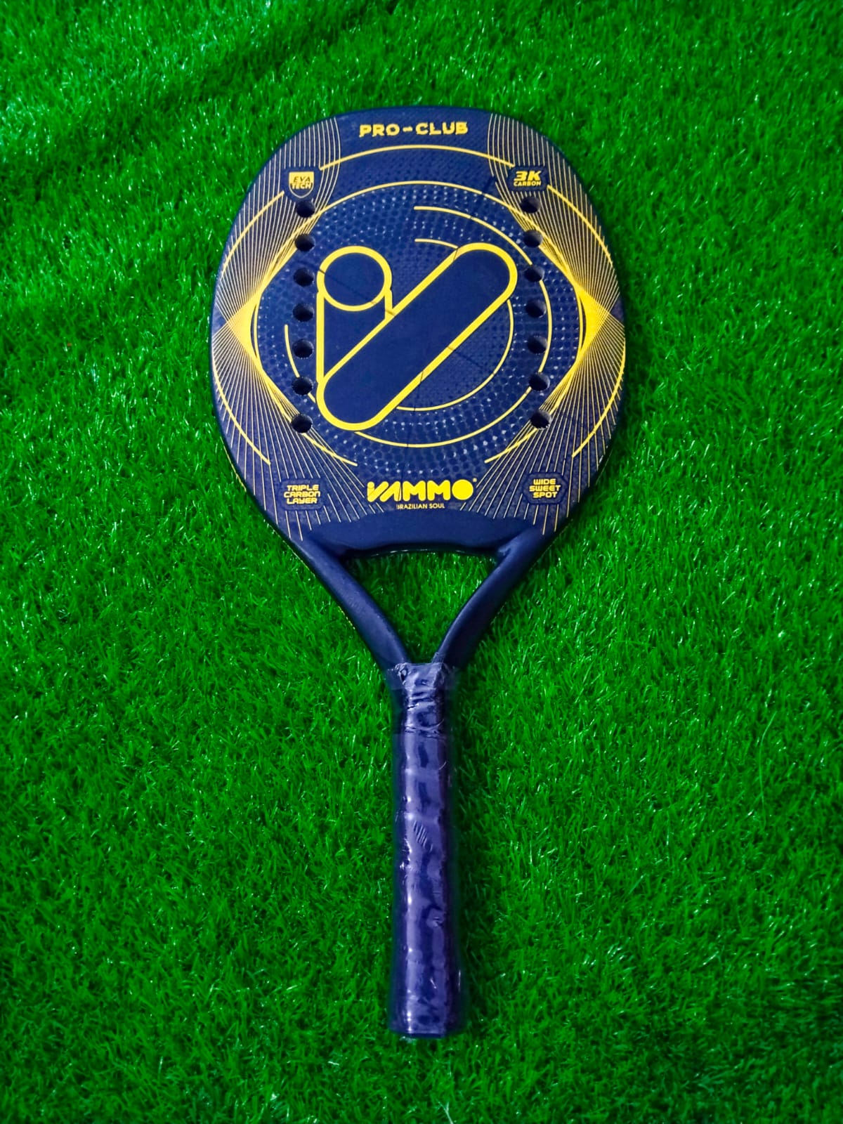 Tennis Racket Full Carbon Fiber Rough Surface (with bag)