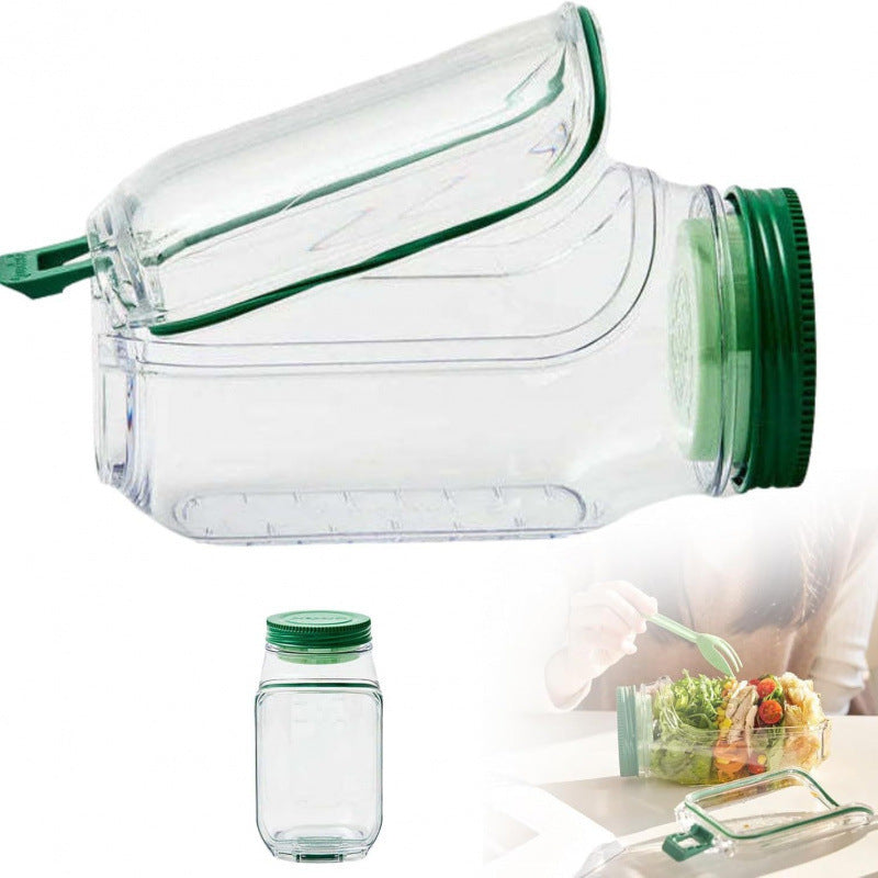 Portable Plastic Salad Pod Kitchen Gadgets
