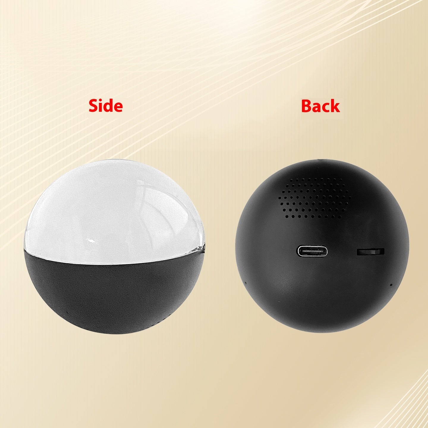 Electronic 3D Video Crystal Ball